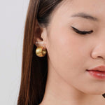 ARLO Threaded Hoop Earrings - Gold Plated