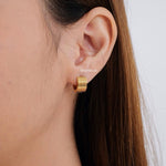 CORBY Hoop Earrings - Gold Plated