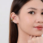 GEON Two Tone Earcuff - Gold Plated