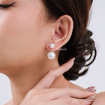 COVE Double Pearl Earrings