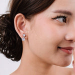 JOYLA Zirconia Drop Earrings