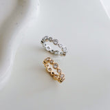 WENDY Zirconia Paved Ring