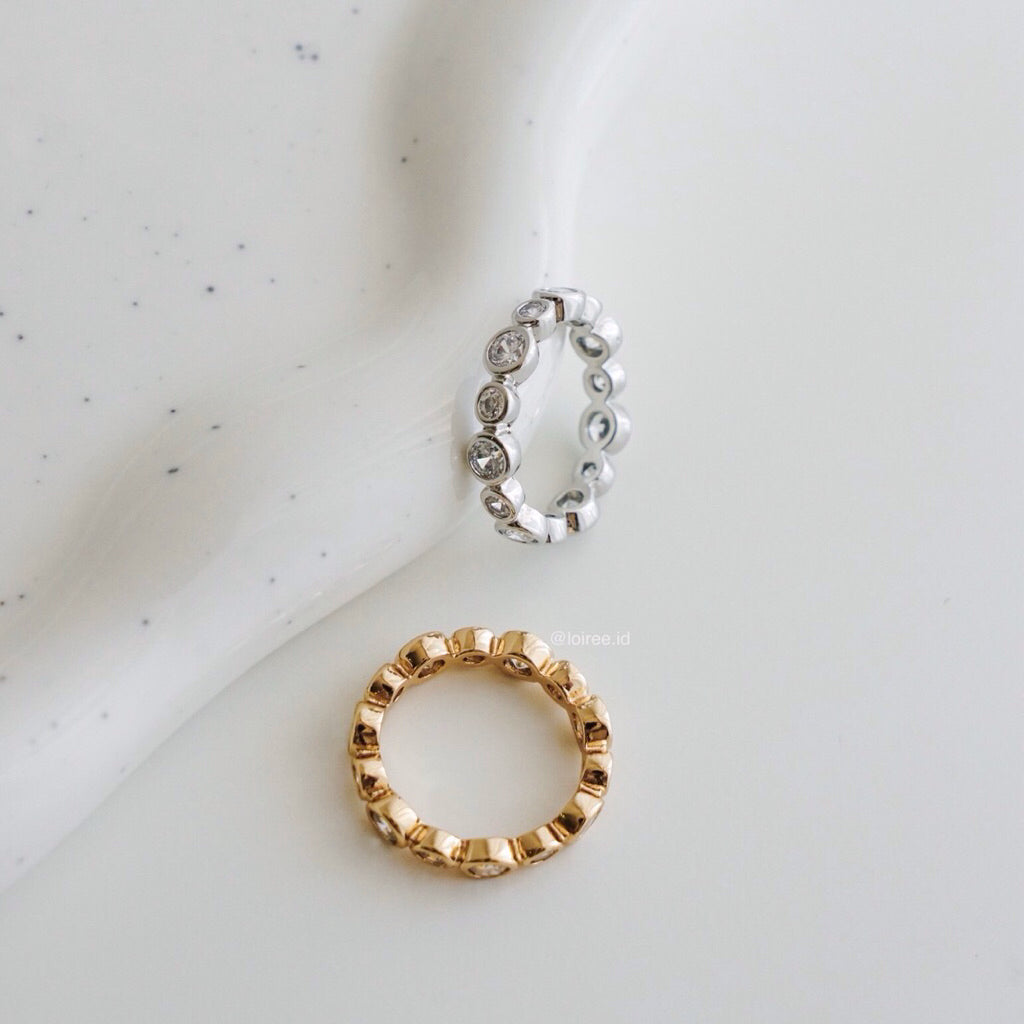 WENDY Zirconia Paved Ring