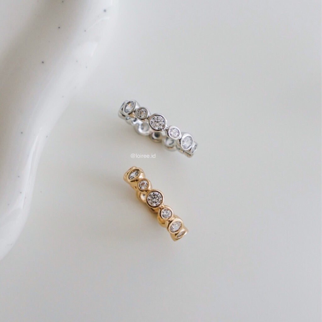 WENDY Zirconia Paved Ring