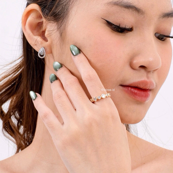 WENDY Zirconia Paved Ring