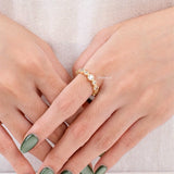 WENDY Zirconia Paved Ring