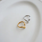 COAST Irregular Open Ring - Gold Plated