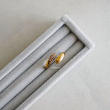 WALT Adjustable Ring - Gold Plated