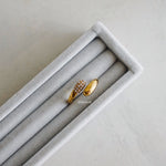 LOIREE - WALT Adjustable Ring - Gold Plated Anti Karat Anti Alergi