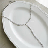 EVERLEIGH Zirconia Bridal Tennis Lariat Necklace - Wedding