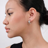 RYAN Twister Hoop Earrings - Gold Plated