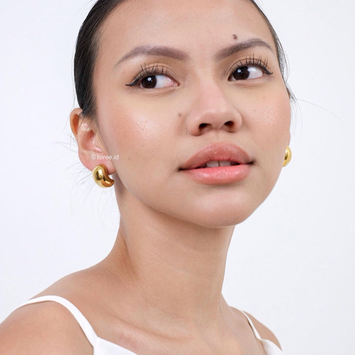 CHUB Chunky Earrings - Gold Plated