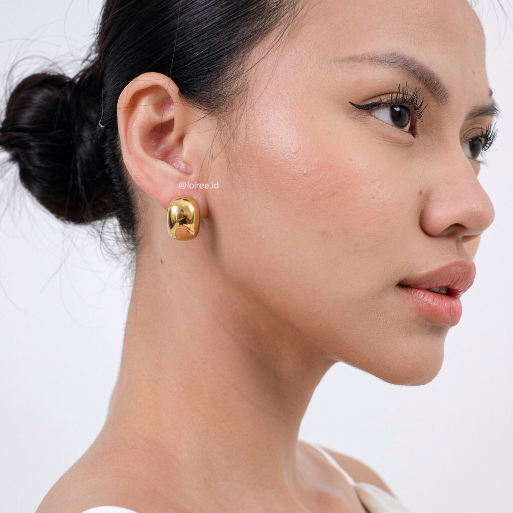 CHUB Chunky Earrings - Gold Plated