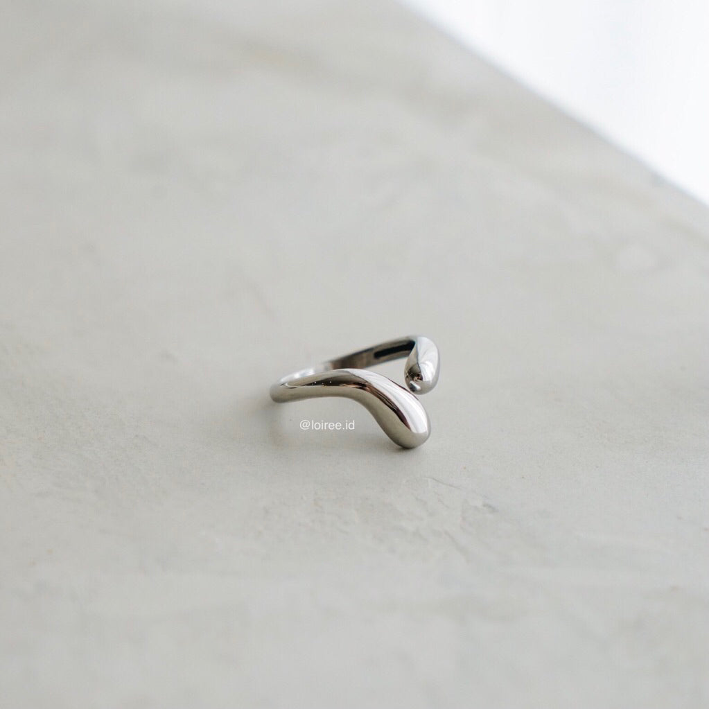 COAST Irregular Open Ring - Gold Plated