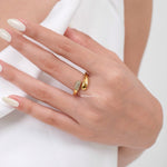 LOIREE - WALT Adjustable Ring - Gold Plated Anti Karat Anti Alergi