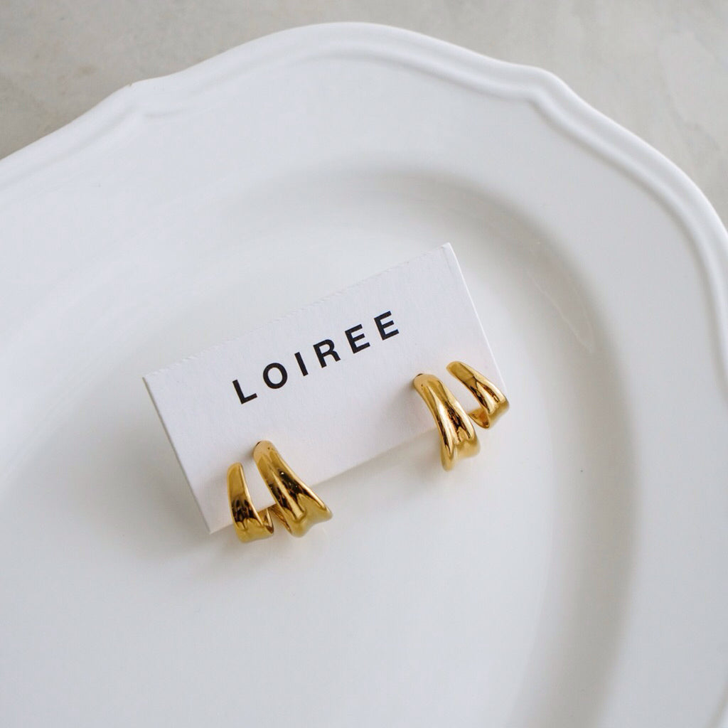 VANCE Huggie Earrings - Gold Plated