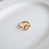 KEETH Knotted Ring - Gold Plated
