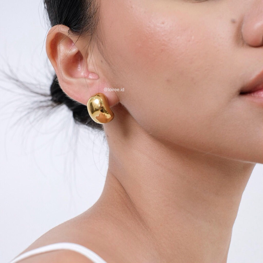 CHUB Chunky Earrings - Gold Plated