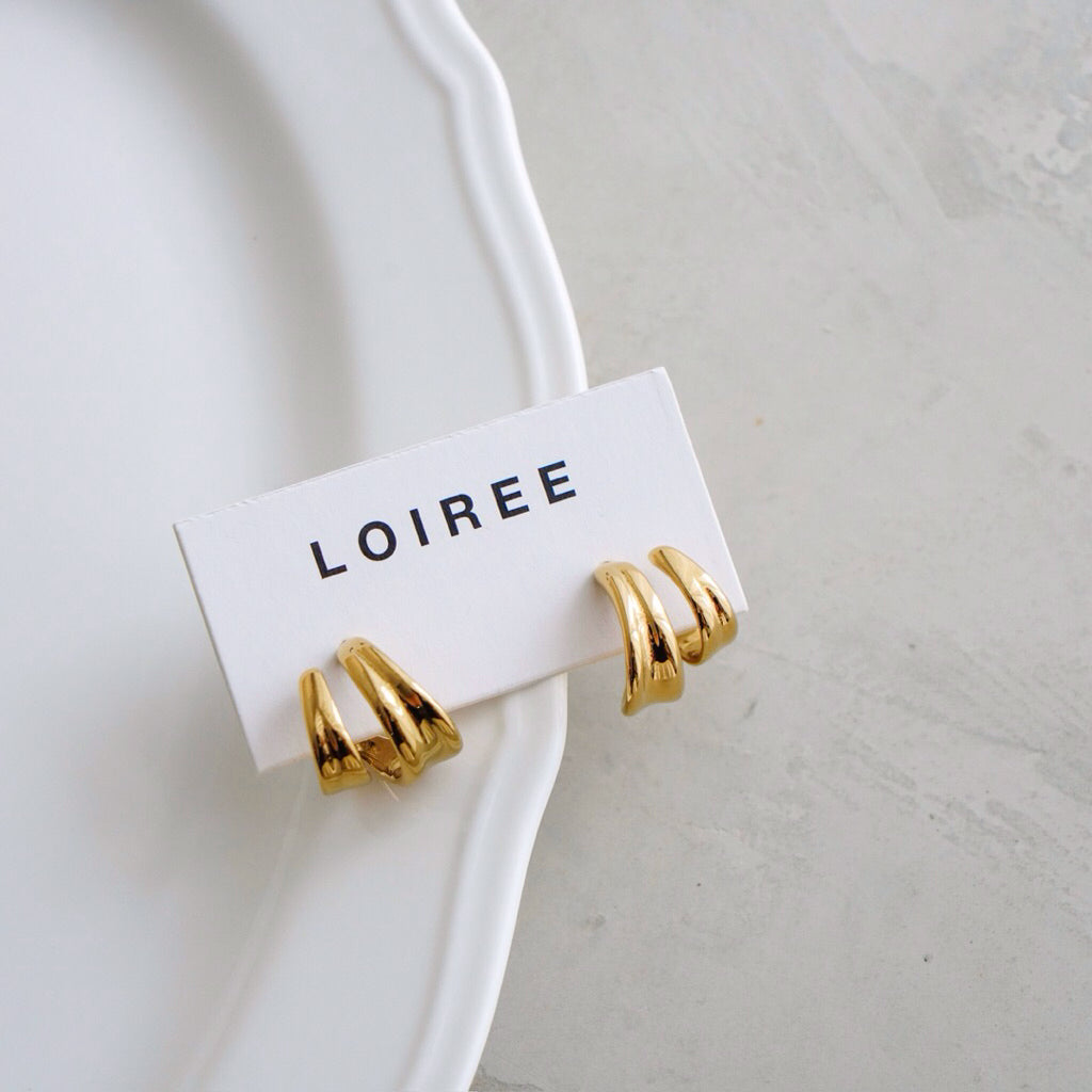 VANCE Huggie Earrings - Gold Plated