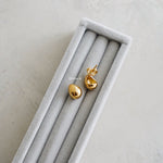 LOIREE - JONES Drop Stud Earrings - Gold Plated
