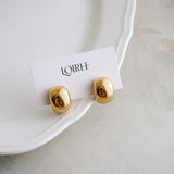 CHUB Chunky Earrings - Gold Plated