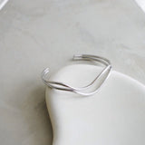 WILDER Double Layer Bangle - Gold Plated