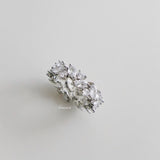 ZIVA Zirconia Paved Marquise Ring