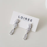 GIANNA Zirconia Dangle Earrings - Wedding