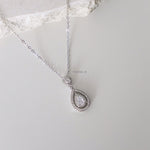 VANIA | Wedding Collection - Zirconia Chain Bridal Necklace - Kalung Wanita
