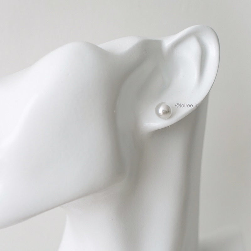 AVA Classic Pearl Stud Earrings